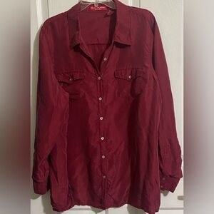 GLORIA VANDERBILT.. WOMENS SILK SHIRT